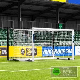 12 x 6 FORZA Alu110 Freestanding Stadium Box Football Goal