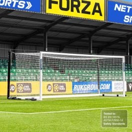 18.5 x 6.5 FORZA Alu110 Freestanding Stadium Box Football Goal