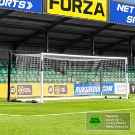 21 x 7 FORZA Alu110 Freestanding Stadium Box Football Goal