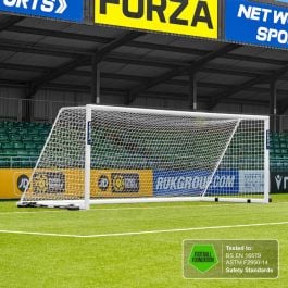 18.5 x 6.5 FORZA Alu110 Freestanding Football Goal [GEN 2]