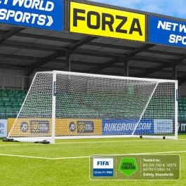 24 x 8 FORZA Alu110 Freestanding Football Goal [Gen 2]