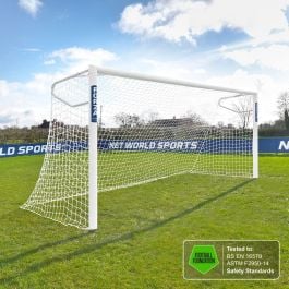 18.5 x 6.5 FORZA Alu110 Socketed Football Goal