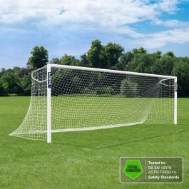 24 x 8 FORZA Alu110 Socketed Football Goal 