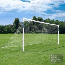 FORZA Alu110 Quick Release Socketed Soccer Goal [5x Sizes]