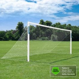 FORZA Alu110 Quick Release Socketed Football Goal [5x Sizes]
