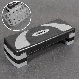 FORZA Adjustable Fitness/Aerobic Step [Black & Grey]