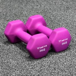 CLEARANCE METIS Neoprene Hex Dumbbells