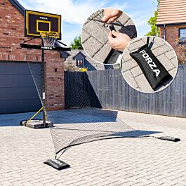 Basketball ball return net