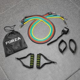 FORZA Träningsband med handtag