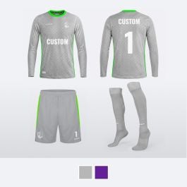 Custom FORZA Adults’ Premium Goalkeeper Uniform [Jersey/Shorts/Socks]