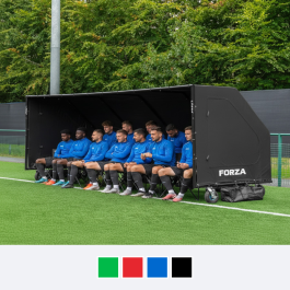 FORZA  Steel50 360° Tragbarer Mannschaftsunterstand
