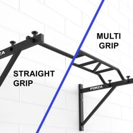 FORZA Wall Mounted Pull Up Bar [2x Styles]