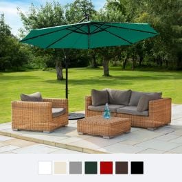 Harrier 3m Overhanging Parasol Umbrella [Cantilever]