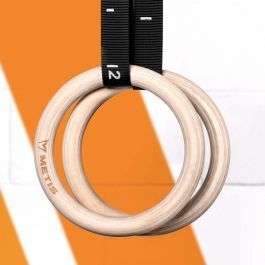 METIS Wooden Gym Rings 