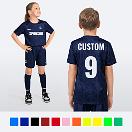 Custom FORZA Kids' Geo Soccer Uniforms [Jerseys/Shorts/Socks]