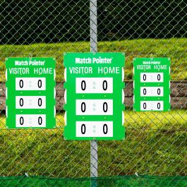 Fence Mounted Tennis Scoreboard [3 Sizes] 