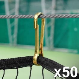 Tennis Net Spring Clips [50 Pack]