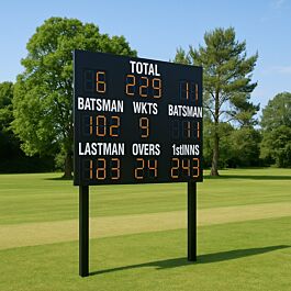 Test Electronic Cricket Scoreboard 