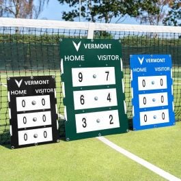 Vermont Fence Mounted Tennis Scoreboard [3 Sizes]