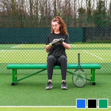 Vermont Tennis Court Bench [2/3 Seater] - 3x Colors