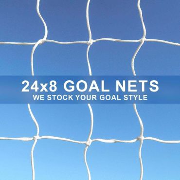 24 x 8 Replacement Goal Nets | Net World Sports
