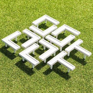 Grass Court Tennis Line Marking Pins | Tennis Court Lines