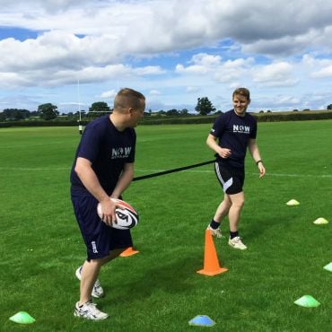 Rugby Evasion Training Belt for Training