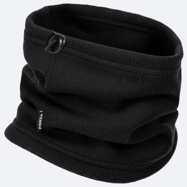 Fleece snood with drawcords
