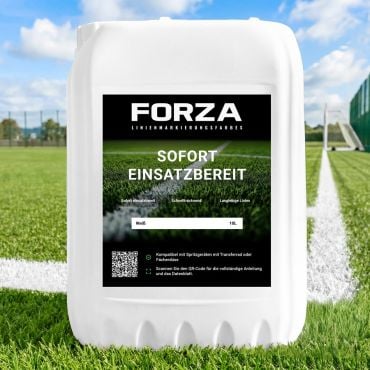 FORZA Gebrauchsfertige Markierungsfarbe für Rasenspielfelder
