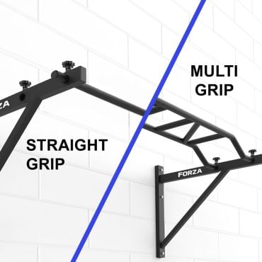 FORZA Wall Mounted Pull Up Bar [2x Styles]