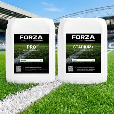 FORZA Rasenspielfeldmarkierungsfarbe f&uuml;r Spr&uuml;h- und Robotermaschinen [Pro & Stadium+]