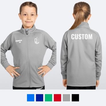 Custom FORZA Kids&rsquo;/Junior Full Zip Tracksuit Jackets