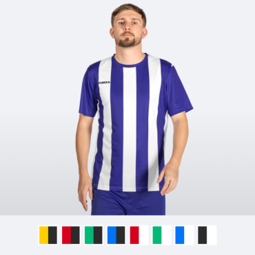 FORZA Men&rsquo;s Striped Short Sleeve Football Shirts