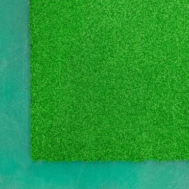 Roll Down Gym Turf Flooring Close Up