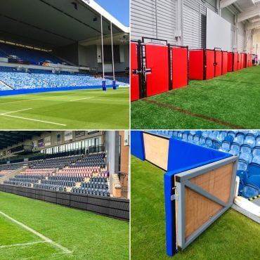 FORZA Soccer Stadium Safety Padding [Any Size/Colour/Fixing]