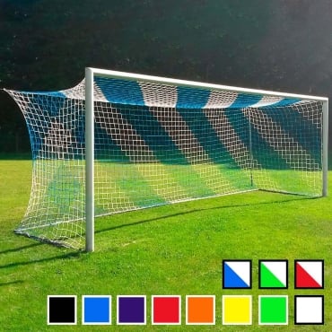 5mm Striped Stadium/Box Nets [3x Colour Options] | Net World Sports
