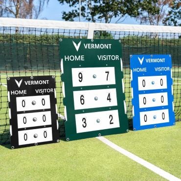 Vermont Zaun montierte Tennisanzeigetafel [3 Gr&ouml;&szlig;en]
