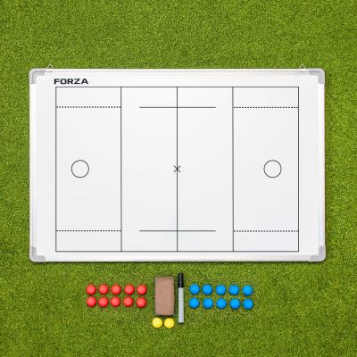 90cm x 60cm dwustronna tablica taktyczna do lacrosse FORZA - z torbą