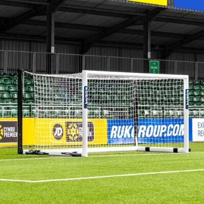 12 x 6 FORZA Alu110 Freestanding Stadium Box Soccer Goal | Net