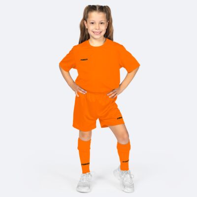 FORZA Junior Classic Short Sleeve Football Kit [Age 11-12] - Orange