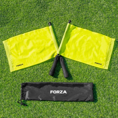 FORZA Pro Linesman Flags [2 Pack] - Fluro Yellow