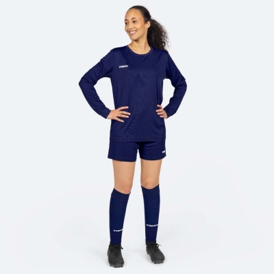FORZA Women’s Classic Long Sleeve Football Kit [Medium] - Navy Blue