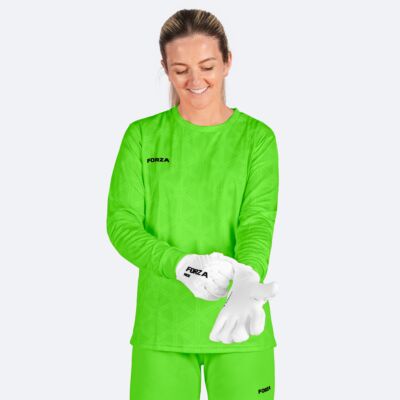 FORZA Women’s Goalkeeper Long Sleeve Jersey [Small] - Fluro Green