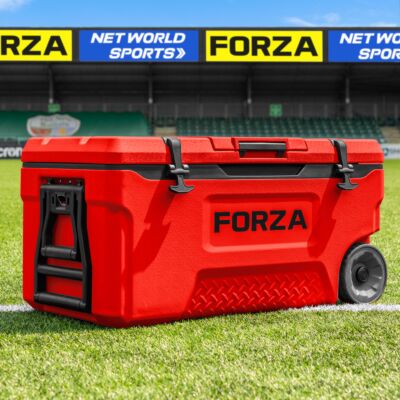 FORZA Arctic Vault Wheeled Cooler Box [73L] - Red