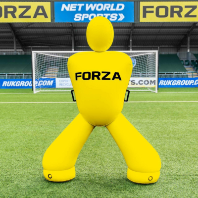 FORZA Lacrosse Giant GK Mannequin [Yellow] - Mannequin + Carry Bag + Pump