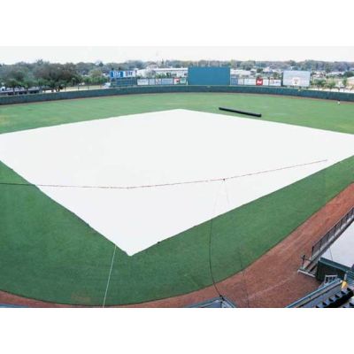 Professional Grade Baseball Field Tarp Cover 175gsm [6.5oz]