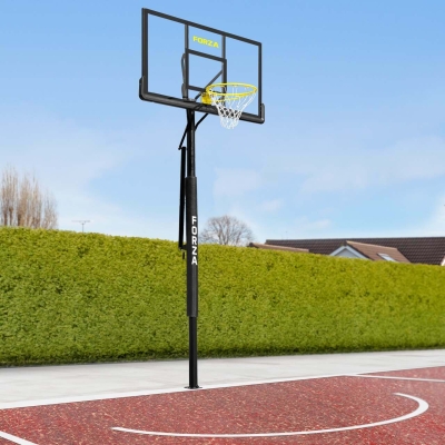FORZA Backyard Inground Basketball Post & Adjustable Hoop