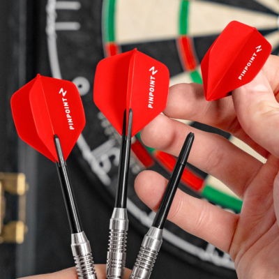 PINPOINT Moulded Flight [Pack of 3] - Red