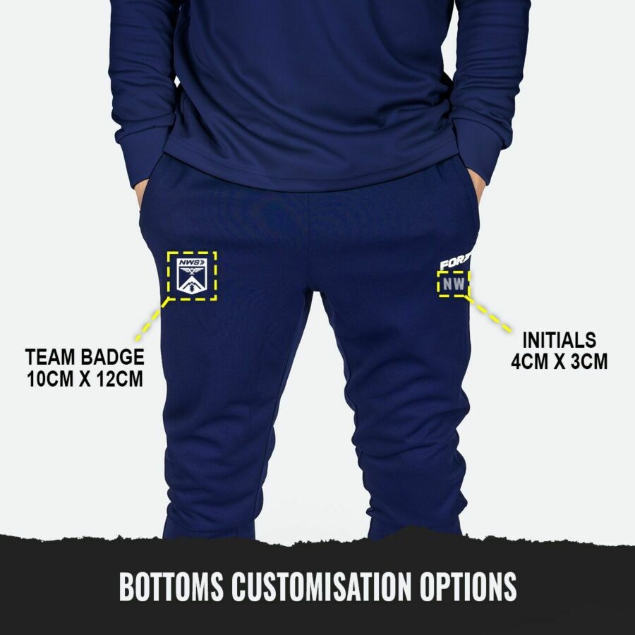 Custom FORZA Men’s Tracksuit bottom UK
