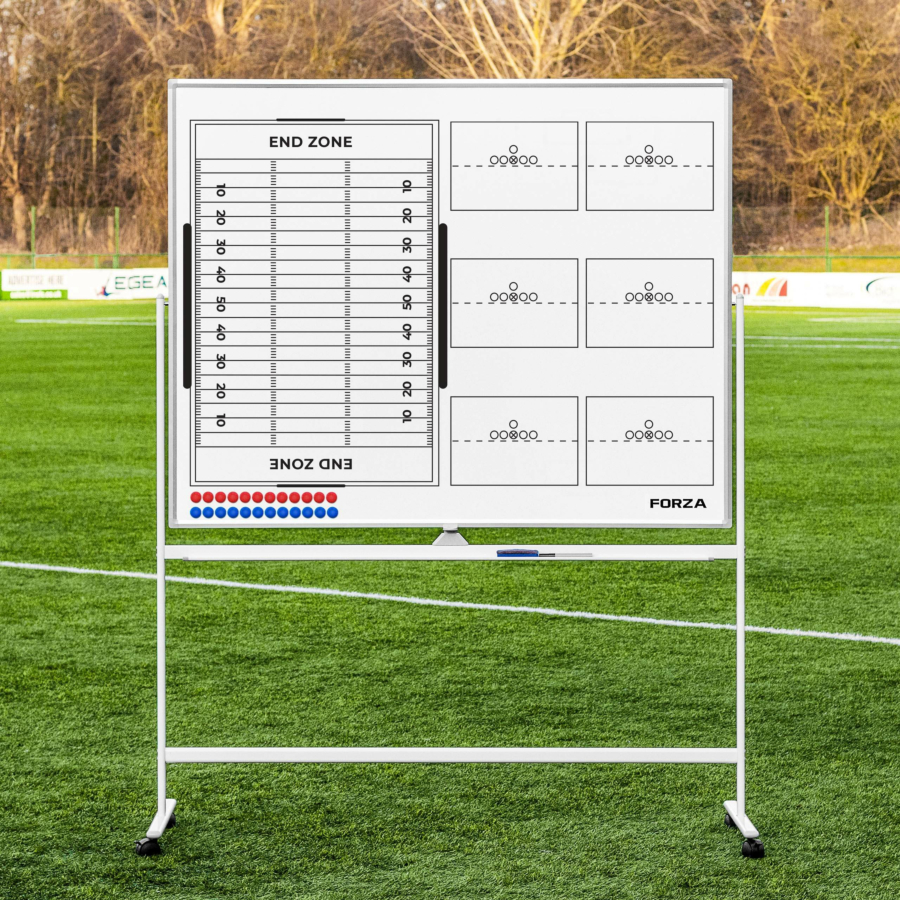 Reversible Dual-Sided American Football Tactics Whiteboards